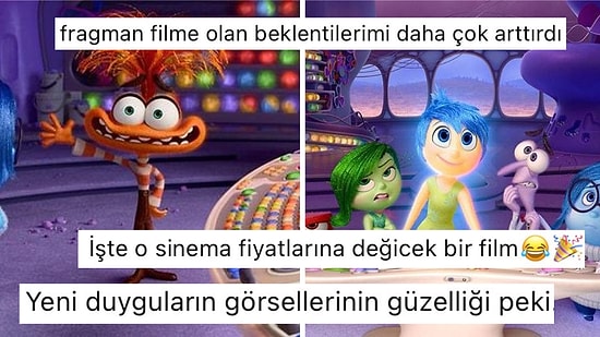 Oscar Ödüllü Animasyon Filmi 'Ters Yüz 2'nin Türkçe Dublajlı Fragmanına Gelen Yorumlar