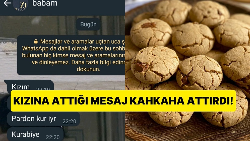 Bir Babanın Kurabiye Yapamayan Kızına Attığı Mesaj Herkesi Güldürdü!
