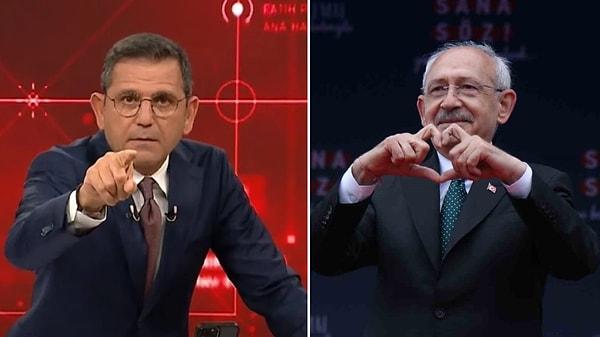Cumhuriyet Halk Partisi'nin 7. genek başkanı Kemal Kılıçdaroğlu, gazeteci Fatih Portakal'ın 'Burcu Köksal' iddiasına, sosyal medyadan yaptığı paylaşımla yanıt verdi.