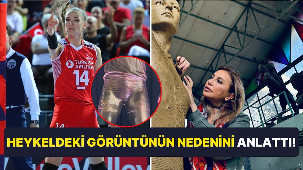 Heykel Sanatçısı Öktem Doğan Milli Takım Kaptanı Eda Erdem'in Heykelindeki Detay Hakkında Açıklama Yaptı