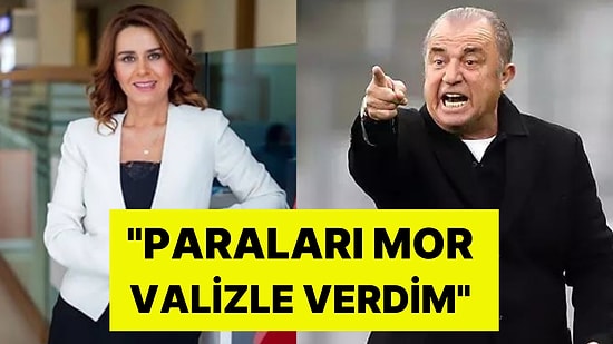 Seçil Erzan'dan Fatih Terim İtirafı: 'Hesabına Yatırılan Paraları Mor Valizle Verdim'