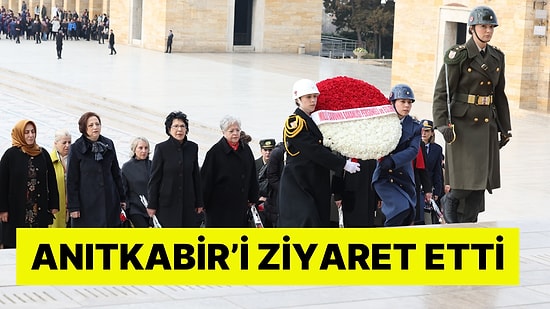 Dünya Kadınlar Günü’nde Bir İlk: Millî Savunma Bakanı Güler’in Eşi Demet Güler, Anıtkabir’i Ziyaret Etti