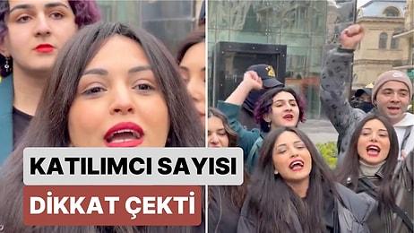 Azerbaycan'da Gerçekleşen Kadınlar Günü Etkinliğinde Katılımcı Sayısı Sayısı Dikkat Çekti
