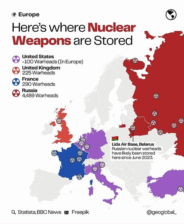 3. Avrupa'nın nükleer silahları nerede saklanıyor?