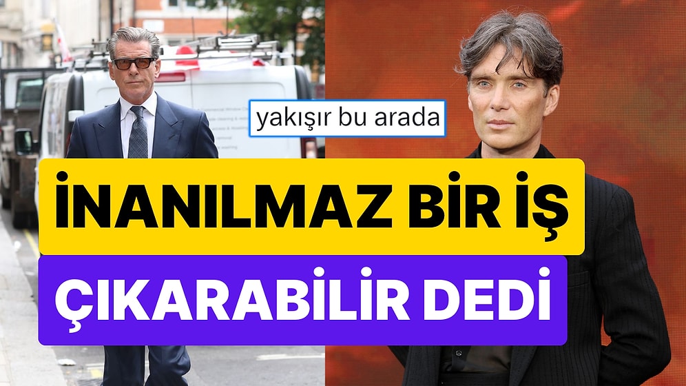 Yeni James Bond Kim Olmalı? Pierce Brosnan Oppenheimer Yıldızı Cillian Murphy'yi İşaret Etti