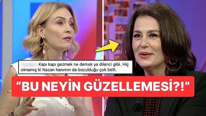 Nazan Kesal'a "Kapı Kapı Dolaşmazsın" Dediği İçin Eleştirilen Ceyda Düvenci Açıklama Yaptı!