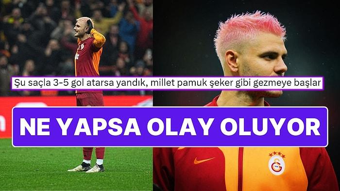 Saç Stiliyle Herkesin Diline Düşen Mauro Icardi Galatasaray Taraftarına Mesaj Verdi