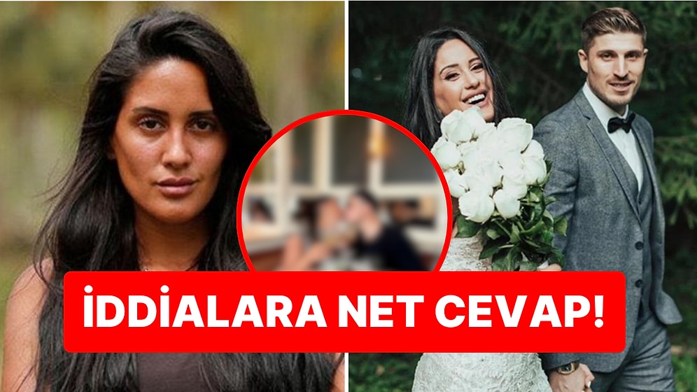 Survivor'dan Çekilen Sahra Işık, Eşi İdris Aybardi ile Evliliğinde Sorun Olduğu İddialarını Öpücükle Yalanladı