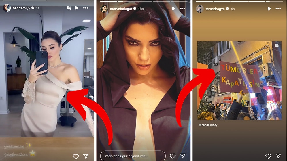 Demet Evgar'ın Tümör İsyanından Klasik Merve Boluğur Pozuna 9 Mart'ta Ünlülerin Yaptığı Instagram Paylaşımları