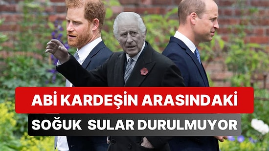 Prens William ve Harry Küslüğü Hastalık Dinlemedi! Kralın Kanser Teşhisinden Sonra Bile Bir Araya Gelemediler