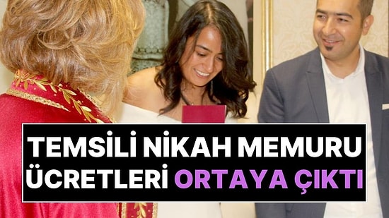 Temsili Nikah Memuru Ücretleri Ortaya Çıktı: Cübbe ve Nikah Defteri Dahil!