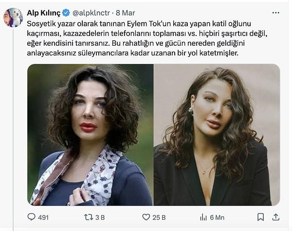 Alp Kılınç, Demet Cengiz'in yazısını bölüp parçalayıp sosyal medyada kendi sayfasında paylaşınca ve bir de üstüne bu sayede milyonlarca görüntülenme alınca ortalık karıştı.