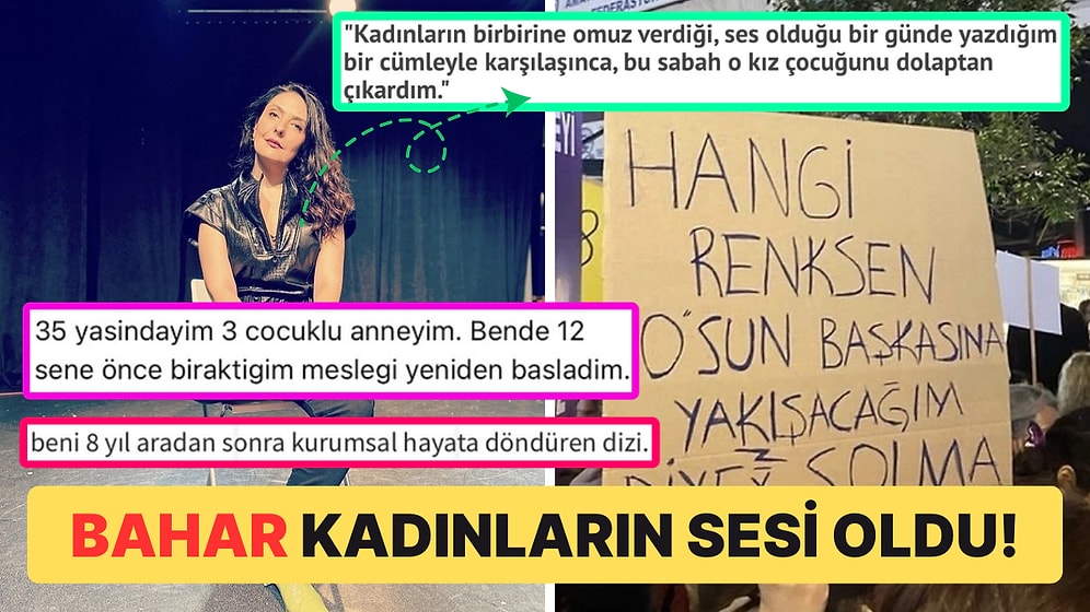 Bahar'ın Senaristi Ayça Üzüm Paylaşımıyla Herkesi Duygulandırdı: "Sesim Çıkmasın Diye Dolaba Saklanırdım"