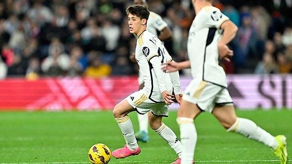 Ve Güler, Real Madrid formasıyla ilk golünü attı.