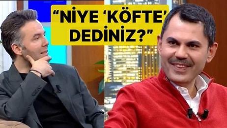 Murat Kurum, Mehmet Akif'in 'Köfteci' Sorusu Karşısında Şaşkına Döndü! 'Niye Köfte Dediniz?'