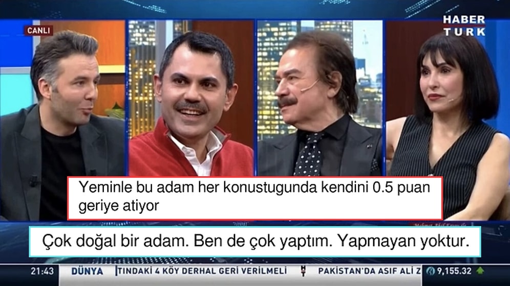 Murat Kurum'un Canlı Yayında "Ehliyetsiz Araba Kullandım" İtirafı Gündem Oldu!
