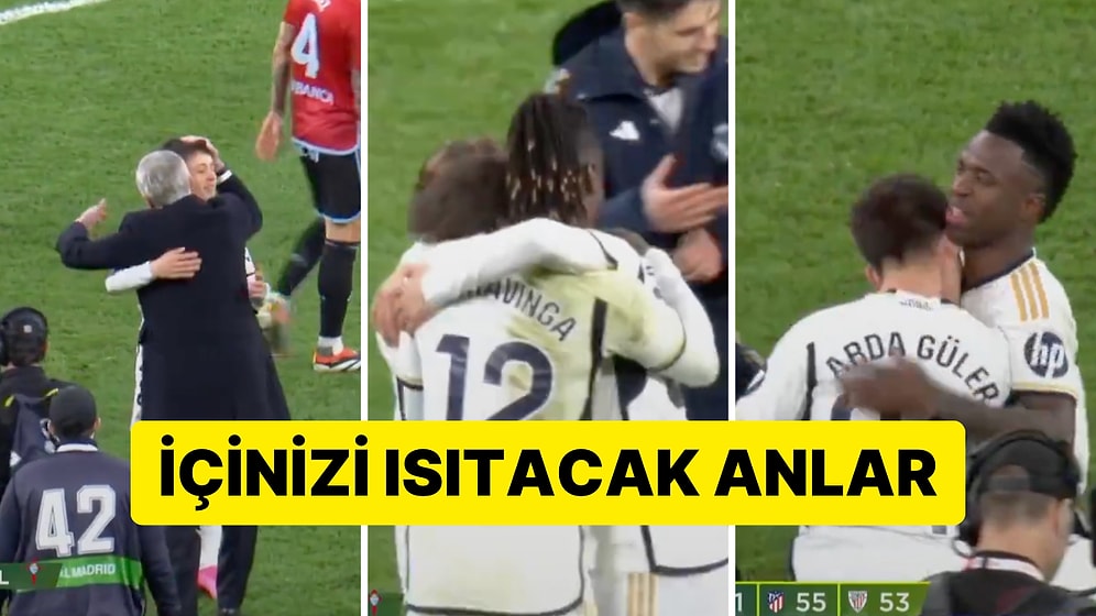 Arda Güler'in Gol Attığı Maçın Ardından Takım Arkadaşlarının Sarılmaya Doyamadığı Muhteşem Anlar