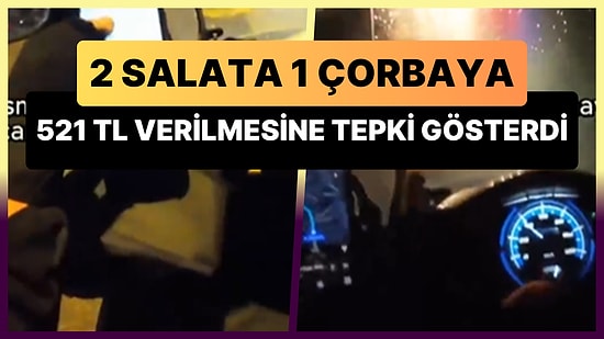2 Salata 1 Çorbaya 521 TL Ödenmesine İsyan Eden Motokurye: '7 Saattir Çalışıyorum 662 TL Kazandım'