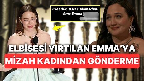 Gupse Özay Oscar'da Emma Stone Ödül Aldığı Sırada Gözleri Dolan Lily Gladstone'a Benzerliğiyle Şoke Etti