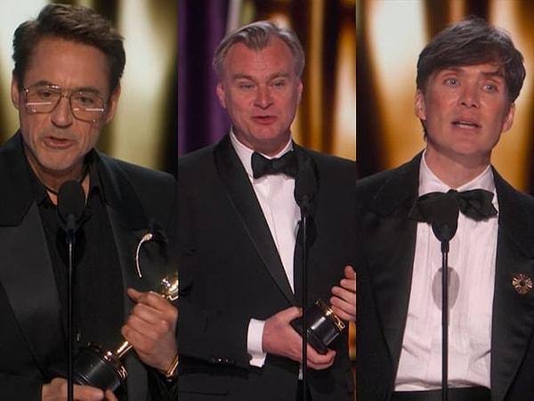 96. Oscar Ödülleri, Jimmy Kimmel'ın sunumuyla Dolby Tiyatrosu'nda gerçekleşti. En İyi Film ödülünü, "Oppenheimer" alırken film, Christopher Nolan, Robert Downey Jr. ve Cillian Murphy'e ilk Oscar'larını kazandırdı.