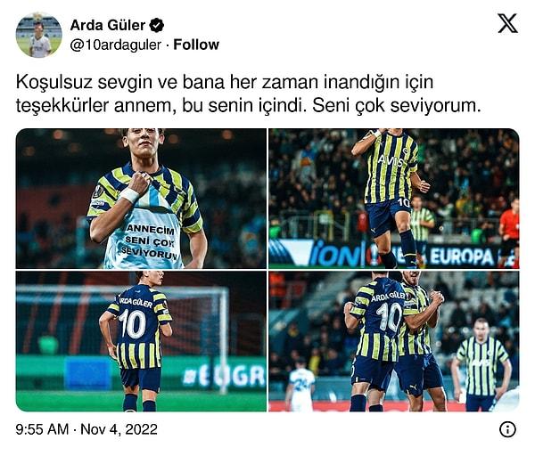 Arda Güler, Real Madrid'e gitmeden önce Fenerbahçe performansıyla hepimizi kendisine hayran bırakmıştı.