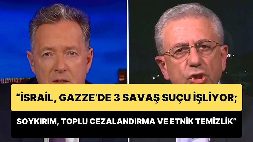 Filistinli Mustafa Barghouti, Canlı Yayında İsrail'in Gazze'de İşlediği Suçların Soykırım Olduğunu Söyledi