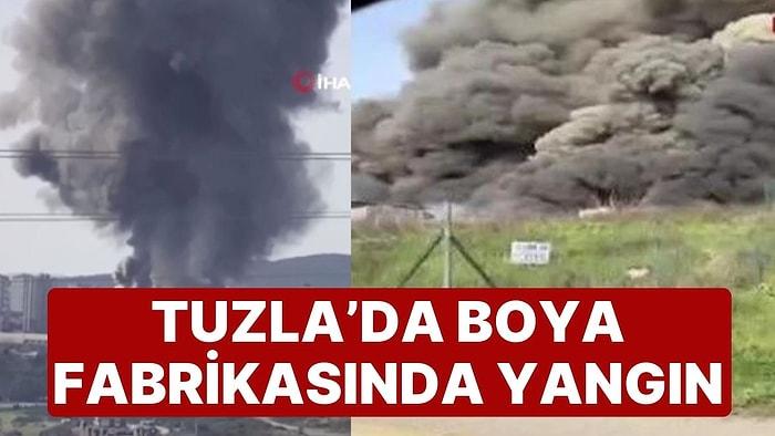 Tuzla'da Fabrika Yangını: Bölgeye Çok Sayıda İtfaiye Sevk Edildi