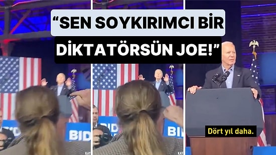 Joe Biden Seçim Çalışmaları İçin Gitti Atlanta'da Protesto Edildi: "Sen Soykırımcı Bir Diktatörsün Joe!"