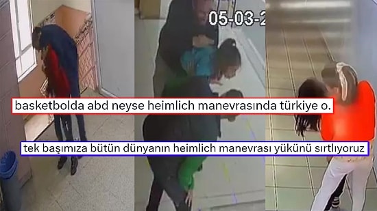 Heimlich Manevrası Konusunda Herkesin Bu Kadar Bilinçli Olması Şaşkınlık Yarattı