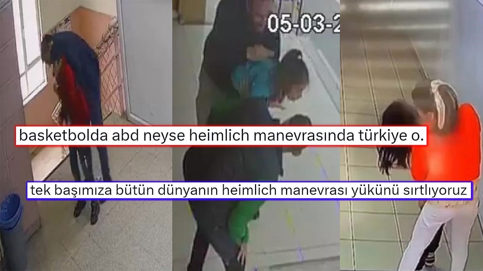 Heimlich Manevrası Konusunda Herkesin Bu Kadar Bilinçli Olması Şaşkınlık Yarattı