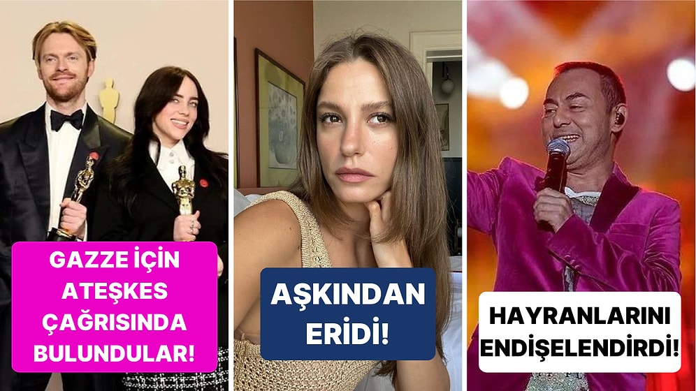 11 Mart'ta Yaşanan Son Dakika Magazin Haberlerini ve Güncel Magazin Olaylarını Anlatıyoruz!