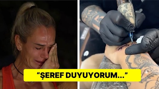 Survivor'ın İddialı Yarışmacısı Nagihan İçin Vücuduna Dövme Yaptıran Kişi Akıl Tutulmasına Sebep Oldu