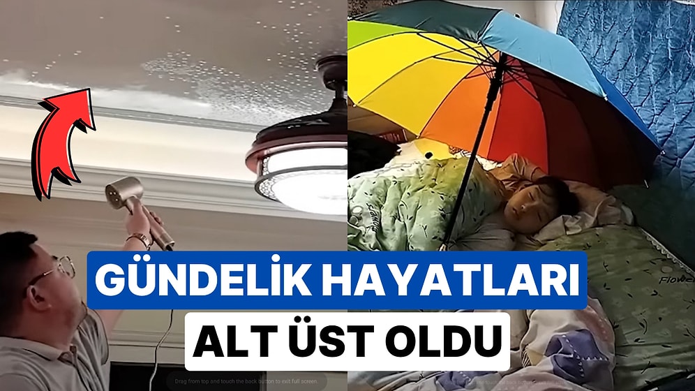 Gündelik Hayatı Felç Etti: Çin'de Nem Oranı Korkutucu Bir Seviyeye Geldi