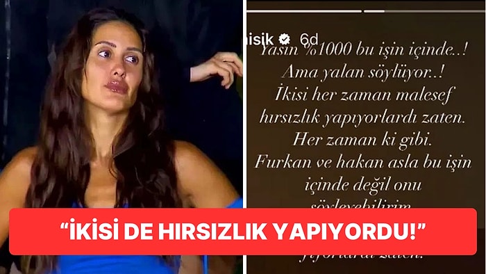 Survivor Sahra Poyraz'ın Hırsızlık Olayıyla İlgili Tüm Takımı İlgilendiren Bomba İddialarda Bulundu!