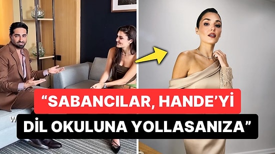 İngilizce Öğrendiğini Kanıtlamaya Çalışan Hande Erçel'in Hintçe Konuştuğu Anlar Epey Güldürdü