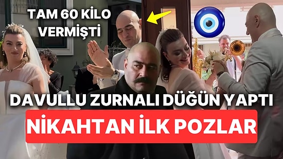 Ben Bu Cihana Sığmazam'ın Cabbar'ı Cem Cücenoğlu Göbek Ata Ata Evlendi