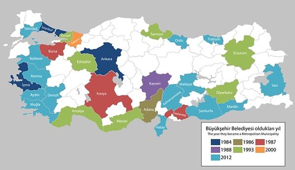Büyükşehir anketinde dikkat çeken şehirler ise AK Parti'nin CHP'nin elinden geri aldığı görülen iller oldu!