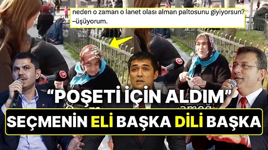 Kime Oy Vereceği Sorulduğunda Elindeki Parti Poşeti Dikkat Çeken Seçmenin Piyanist'i Hatırlatan Cevabı