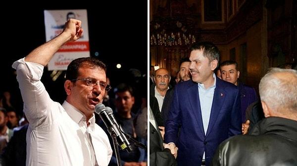 Özellikle büyükşehir belediyelerindeki çekişmeler yakından takip edilirken, Ekrem İmamoğlu ve Murat Kurum arasında geçen İstanbul Büyükşehir Belediye Başkanlığı rekabeti gündemden düşmüyor.