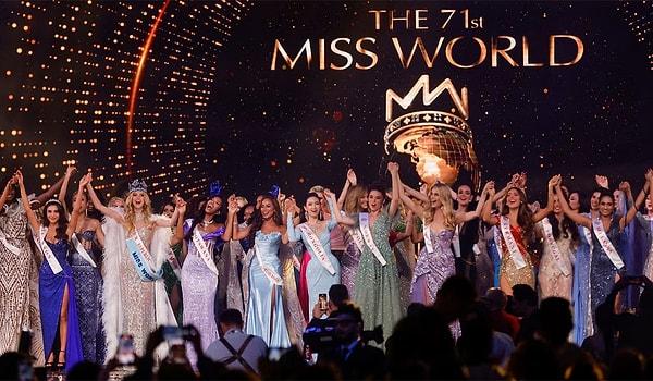 Dünyanın dört bir yanından katılan güzellere ev sahipliği yapan Miss World Güzellik Yarışması kainat güzelini seçmek için bu sene Hindistan'da bir organizasyon düzenledi.