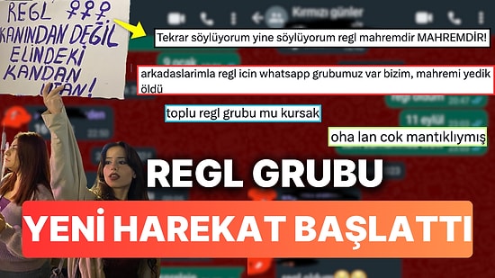 Arkadaşlarıyla WhatsApp'da Regl Grubu Kurduğunu Söyleyen Kullanıcı Yeni Bir Akımın Öncüsü Oldu