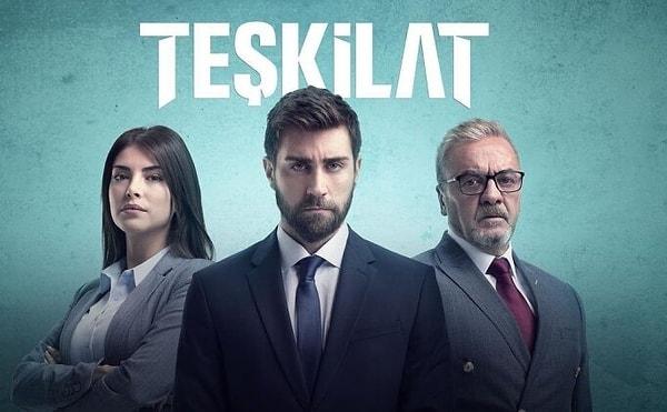 4 sezondur ekran yolculuğuna devam eden TRT dizisi Teşkilat, en çok izlenen diziler arasında yer almaya devam ediyor.