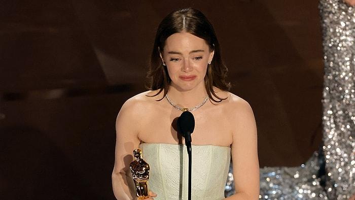 Emma Stone Wins Second Oscar For 'Poor Things'