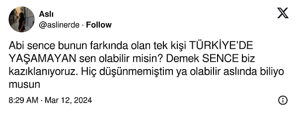 Farkındalık da devreye giriyor.