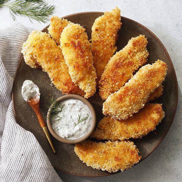 İftarda denemen gereken tarif: İçim Chili Labneli Chicken Finger!