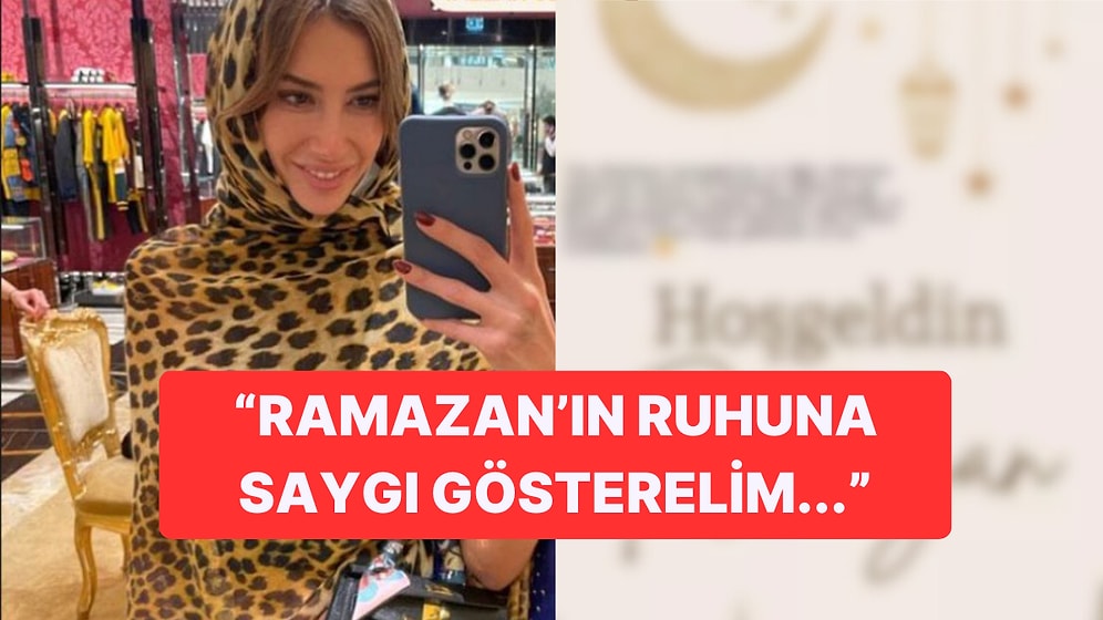 Kuran-ı Kerim Paylaşımlarıyla Bilinen Şeyma Subaşı'ndan Ramazan'a Özel Spiritüel Paylaşım Geldi