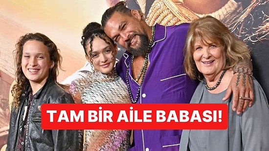 Nam-ı Diğer Aquaman, Jason Momoa Anne Kuzusu Çıktı! Oyuncunun Dev Cüssesiyle Annesine Olan Bağlılığı Şaşırttı