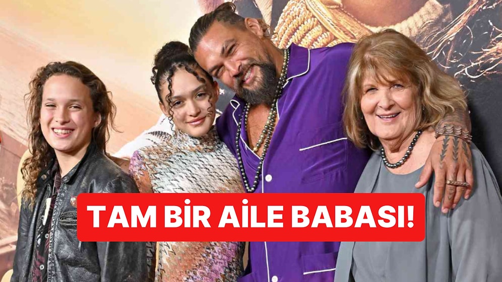 Nam-ı Diğer Aquaman, Jason Momoa Anne Kuzusu Çıktı! Oyuncunun Dev Cüssesiyle Annesine Olan Bağlılığı Şaşırttı