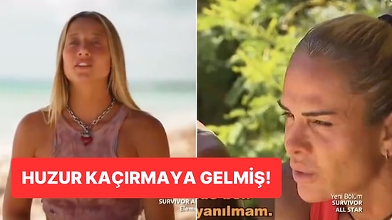 Nagihan Survivor'a Döner Dönmez Sakatlığı İçin "İlahi Adalet" Diyen Aleyna'ya Gözdağı Verdi!