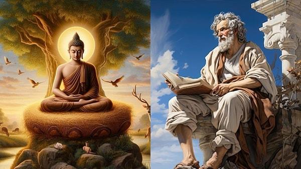 3. Buda ve Sokrates aynı çağda yaşamış olabilir.